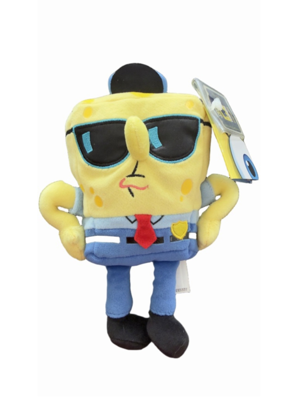 Rare SpongeBob SquarePants OfficerBob LawPants Plush 7.5” Jakks Pacific